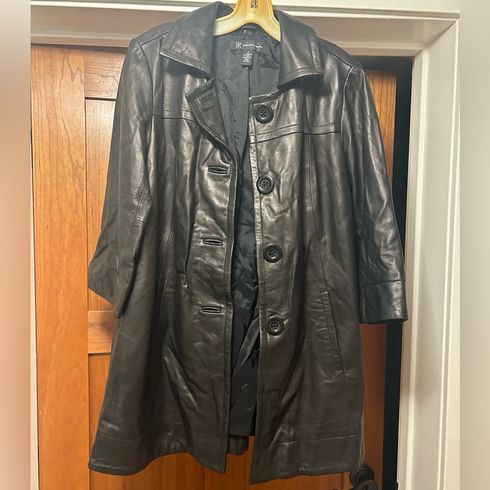 Inc Leather Jacket - image 2